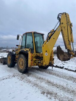 Predám traktorbáger Komatsu WB 97S s TP - 4