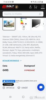 Smart tv Hisense - 4