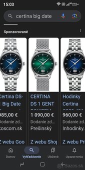 Hodinky certina - 4