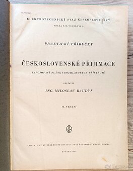 Kniha Československé přijímače: zapojovací plánky, M. Baudyš - 4