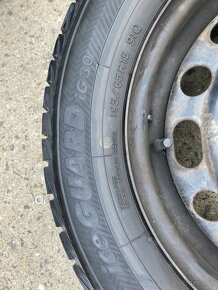 Plechové disky zimné 195/65/R15 5x114,3 Mazda 3 - 4ks - 4