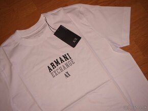 Armani Exchange pánske tričko - 4