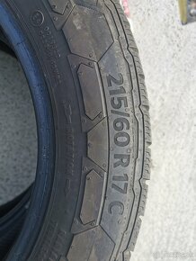 2x Zimná pneu Continental 215/60 R17C - 4