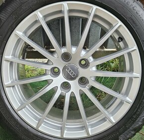 Atraktívne, originálne disky AUDI - 5x112 r17 - kované - 4