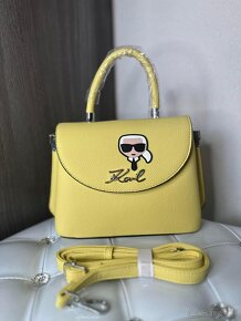 Karl Lagerfeld kabelka zlta - 4