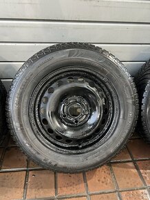 Plechové Disky R15 + zimné pneu Falken - 4
