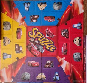 Spuzzle Cars +  4 Puzzle Cars - 4