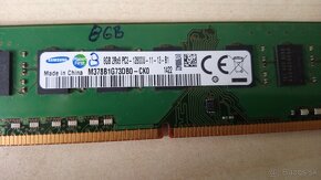 RAM  8GB DDR3 - 4