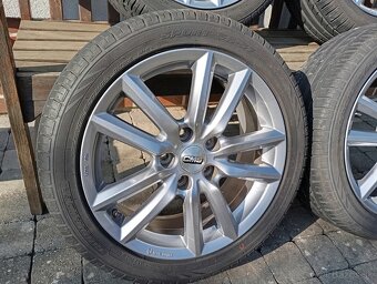 Predám sadu kolies KIA Ceed R17 5x114,3 ET 43,5 - 4