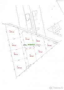 Predaj 9 x stavebný pozemok, od 649 do 1249 m2, Stuľany - 4