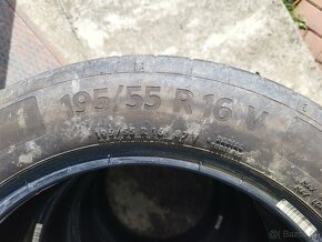 Continental 195/55 R16 letné - 4