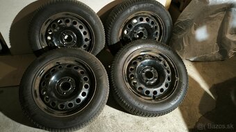 Pneumatiky 185/60 R15 a plechové disky Renault Clio - 4