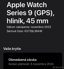 Apple Watch Series 9 GPS 45mm Midnight Aluminium - 4