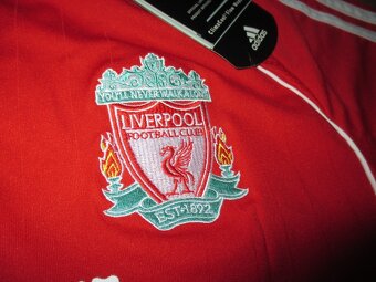 Futbalový dres Liverpool FC Škrteľ 2007/2008 L - 4