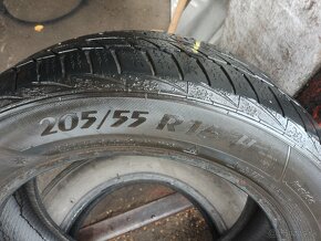 2x zimné pneumatiky 205/55 R 16 - 4