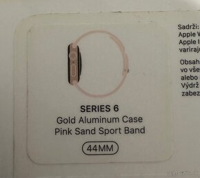 Apple Watch 6 - 44mm Pink Sand - 4