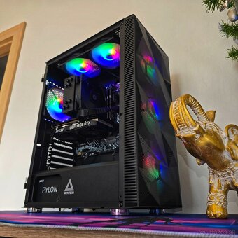 ⚠️ i5-12400F + RTX 4060 - Výkonný domáci herný PC s RGB ⚠️ - 4