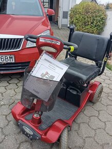 Elektrický invalidný vozík, skuter, moped pre seniorov - 4