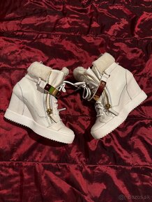 Sneakers Giuseppe Zanotti s kozusinou vel. 37 - 4