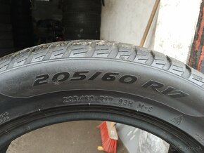 2x zimné pneumatiky 205/60 r17 - 4