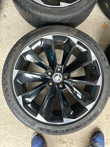 Disky supernova r19 5x112 škoda superb 3 letne aj s gumami - 4