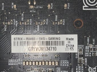 ASUS ROG STRIX GAMING RX460 OC 4GB - 4