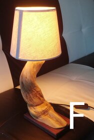 Handmade Dizajnove originalne stolne lampy - 4