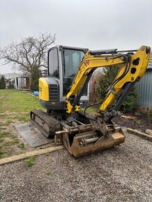 Predám minibager Wacker Neuson EZ26 - 4