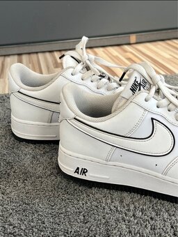 Nike Air Force 1’ 07 (White-Black) - 4