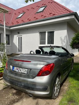 Peugeot 207 cc 1,6, 1,6 sport- pevna strecha - 4