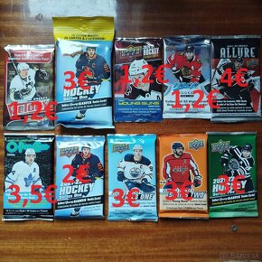 Hokejové karty NHL - boxy a balíčky - 4