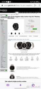 Garmin Fenix 7 PRO Sapphire Solar Carbon Gray 24m zaruka - 4