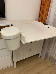 SUNDVIK IKEA prebaľovací stôl / komoda, biela - 4