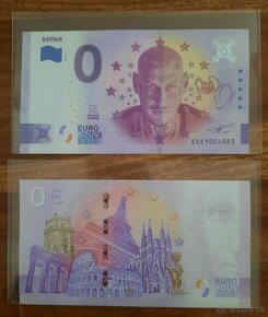 0€ bankovka SEPAR suvenír 1 séria - 4