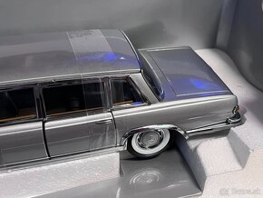 1:18 Mercedes-Benz 600 Pullman - Silver/Black - SunStar - 4