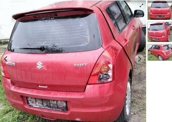 predám MOTOR M15A Suzuki Swift 1.5 2008 DVERE, ZADNÝ NÁRAZNÍ - 4