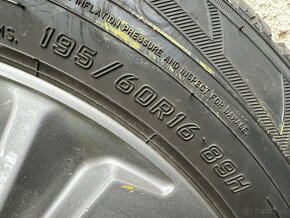 Disky so zimnými pneumatikami 195/60R16 - 4