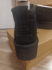 Ugg mini platform čižmy - 4