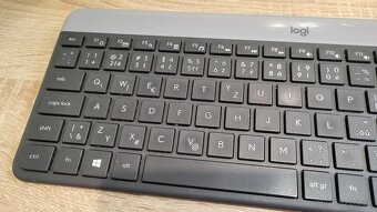 bezdrôtová klávesnica Logitech K470 SK/CZ, zo setu MK470 - 4