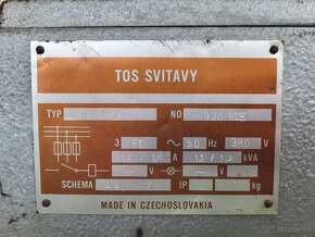 Predám pílový stroj s automatickým podávačom TOS Svitavy MW - 4