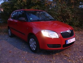 Škoda Fabia II benzín 2008 červená pastelová - TOP PONUKA - 4