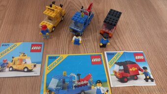 3ks stare Lego 6521, 6656 a 6624 z 80tych rokov - 4