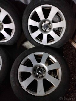 4ks alu disky orig. Mercedes 5x112 r17 - 4