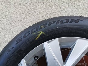 Predám 2x origo disk VW group + pneu Pirelli Scorpion 235/55 - 4
