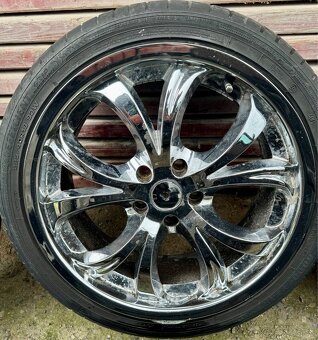 Chrómové disky 225/40/r18 5x112 - 4