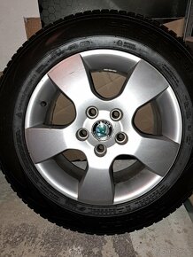 Kolesá škoda 5x112 r15 zimné - 4