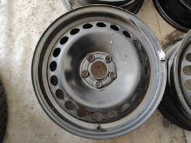 Plechové disky 15" 5x100 Audi A1 - 4