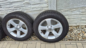 VW ORIGINAL ZIMNÁ SADA 215/60 R16 goodyear 8mm - 4