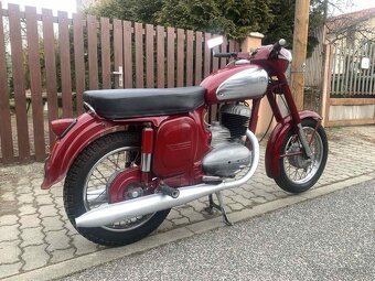 JAWA 250 s TP ŠPZ STK 4roky - 4