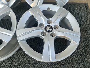 5X108 R16 PEUGEOT ALU DISKY. - 4